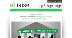 Desktop Screenshot of eliaise.com